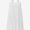 Chloé Girls Silk Ceremony Dress In Ivory -Monna Clothing Shop CHLS4035 OFFWHITE 1