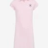 Converse Girls Polo CTP Fitted Dress In Pink -Monna Clothing Shop CONS4052 PINK 1