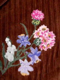 Girls Corduroy Dress In Brown -Monna Clothing Shop DAGA3147 M0650 3