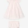 Baby Girls Logomania Dress In Pink -Monna Clothing Shop DAGS4074 PINK 1