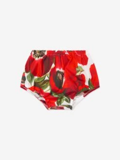 Baby Girls Anemone Print Dress In Multicolour -Monna Clothing Shop DAGS4080 MULTICOLOURED 4