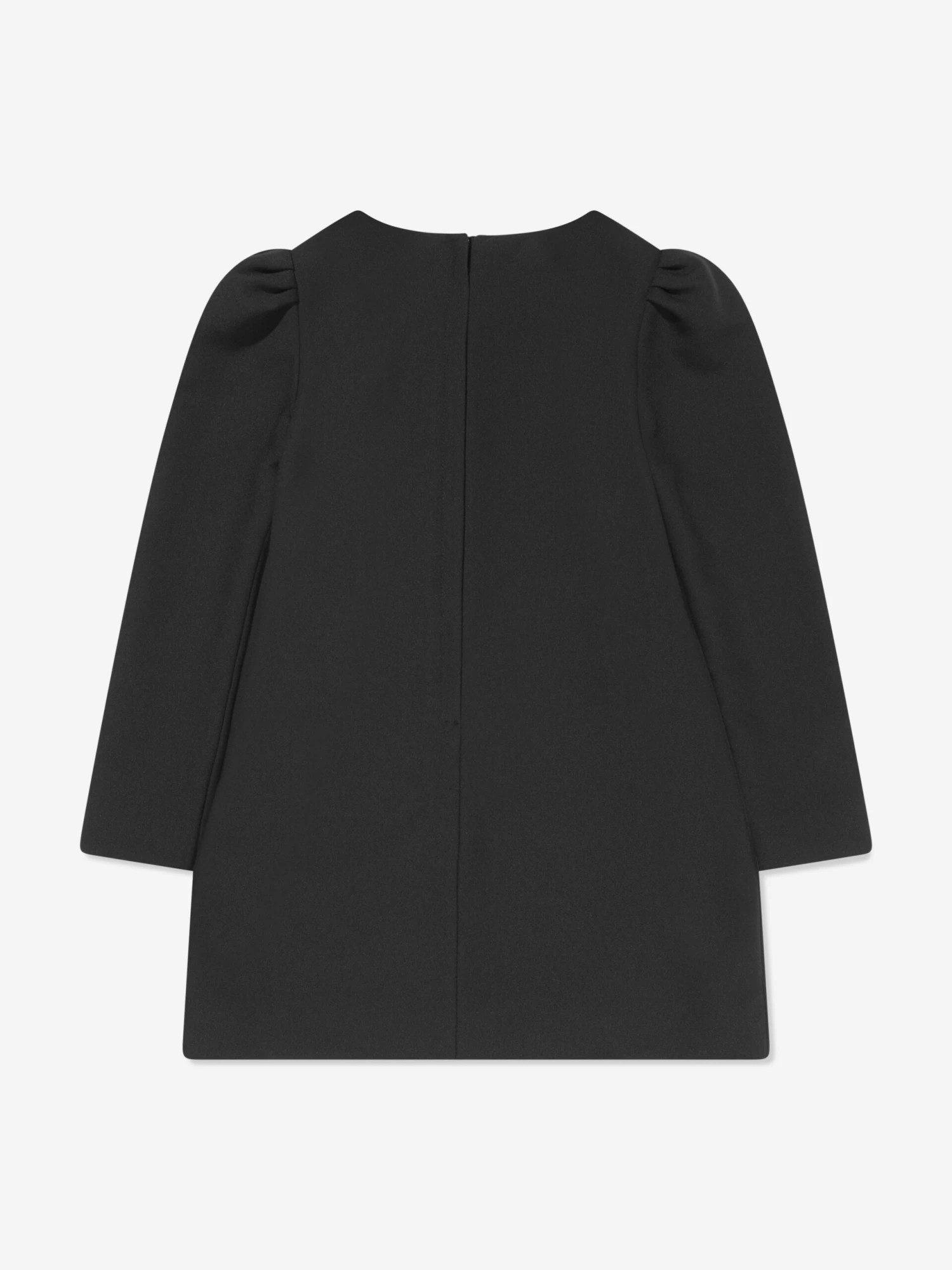 Girls Metal Logo Dress In Black 5 Girls Metal Logo Dress In Black - Image 3