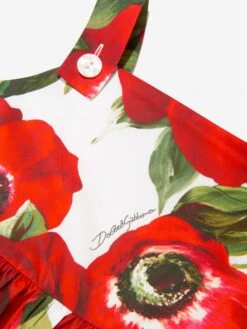 Girls Anemone Print Dress In Multicolour 8 Girls Anemone Print Dress In Multicolour -Monna Clothing Shop DAGS4147 MULTICOLOURED 3