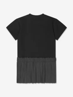 DKNY Girls Milano Dress In Black 9 DKNY Girls Milano Dress In Black -Monna Clothing Shop DKNA3018 09B 2