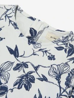 DL1961 Girls Floral Kiki Dress In White -Monna Clothing Shop DL1A3026 FLEUR 3