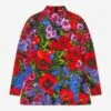 Girls Floral Print Long Sleeve Dress -Monna Clothing Shop DOLCEANDGABBANA C03124 1