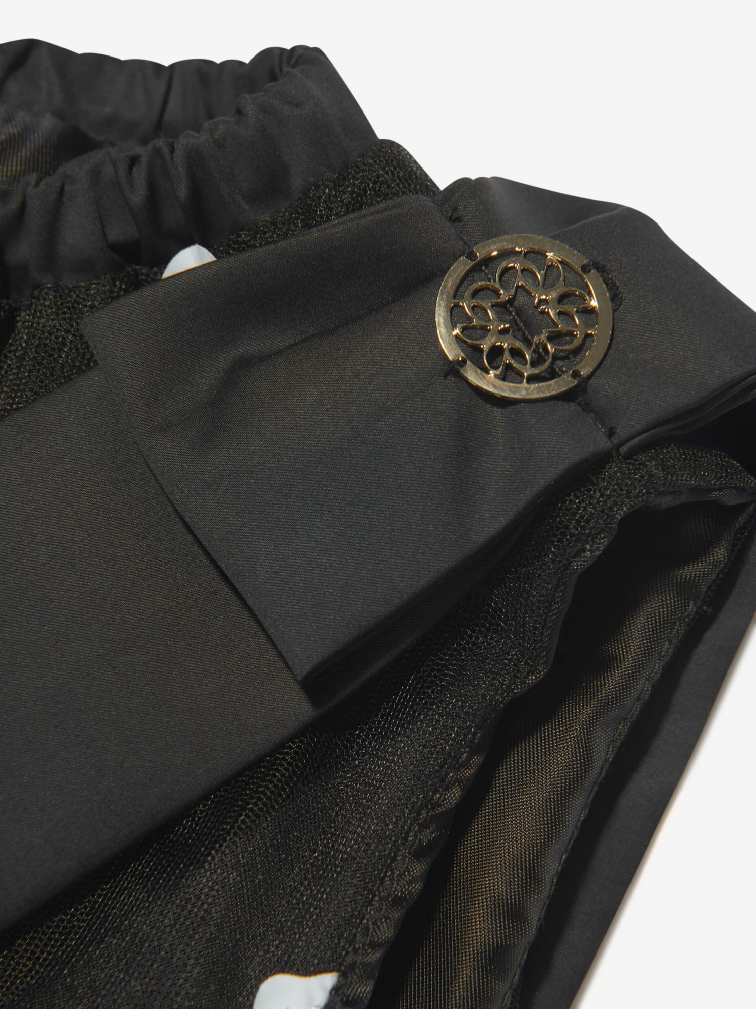 ELIE SAAB Girls Sleeveless Flower Dress With Bows 5 ELIE SAAB Girls Sleeveless Flower Dress With Bows - Image 3