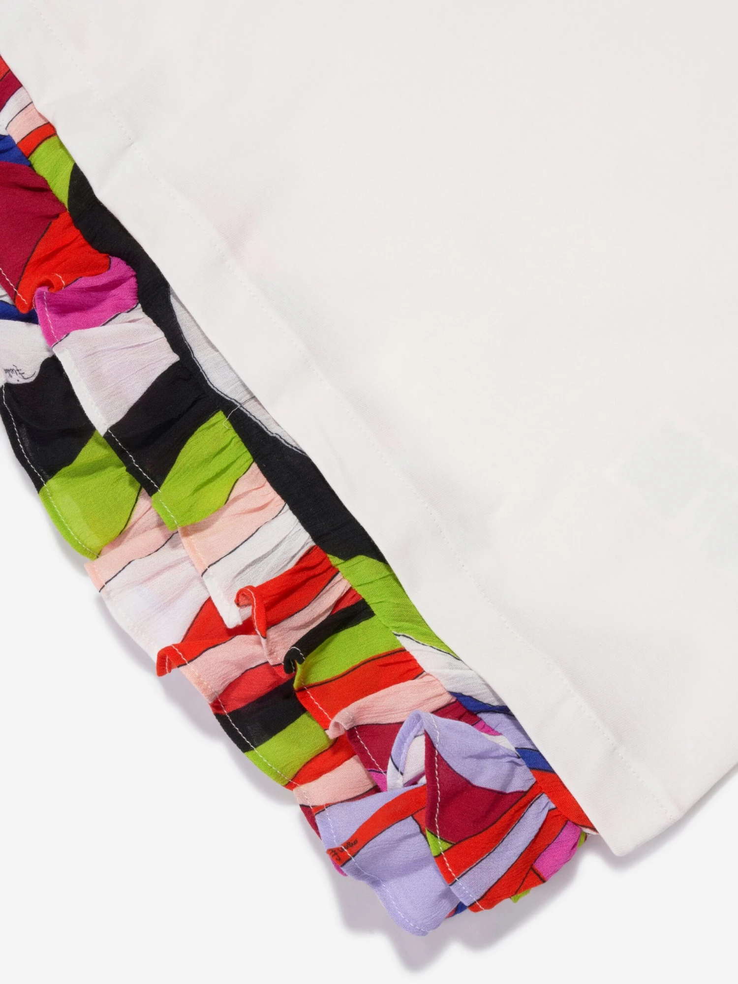 Girls Logo T-Shirt Dress In Ivory 6 Girls Logo T-Shirt Dress In Ivory - Image 4