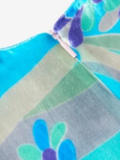 Girls Silk Patterned Dress -Monna Clothing Shop EMILIOPUCCI M49220 4