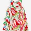 Girls Sleeveless Marmo Dress In Multicolour 1 Girls Sleeveless Marmo Dress In Multicolour -Monna Clothing Shop EMIS3066 999 1
