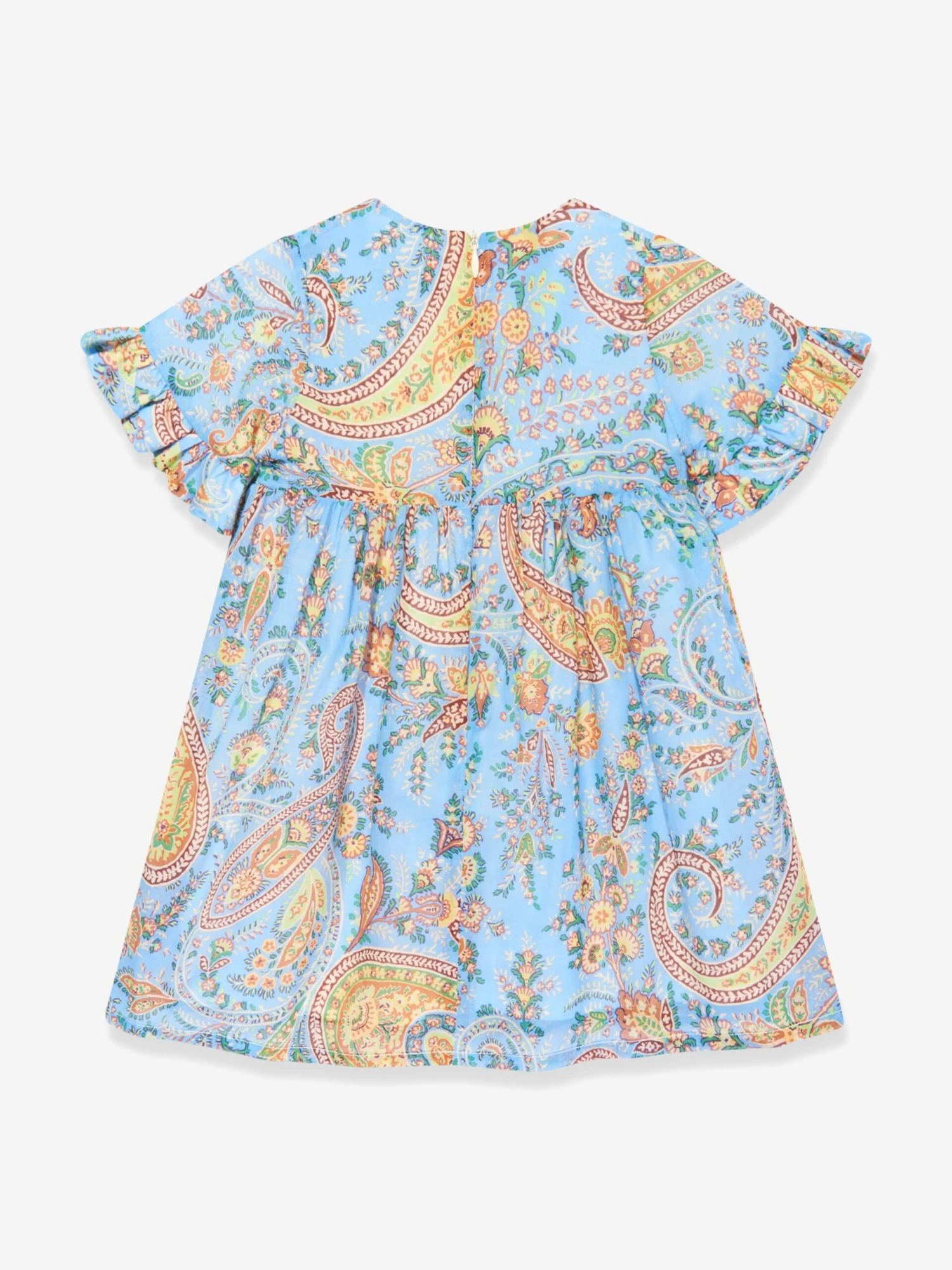 Etro Baby Girls Paisley Print Dress In Multicolour 4 Etro Baby Girls Paisley Print Dress In Multicolour - Image 2