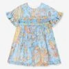 Etro Baby Girls Paisley Print Dress In Multicolour