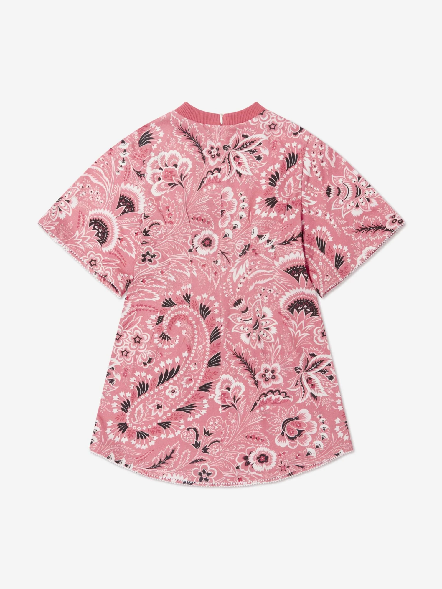 Etro Girls Floral Paisley Dress In Pink 4 Etro Girls Floral Paisley Dress In Pink - Image 2