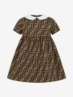 Baby Girls FF Logo Milano Dress