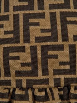 Baby Girls FF Logo Milano Dress -Monna Clothing Shop FENA0012 BR001 3