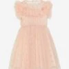 Girls Embroidered Tulle Dress -Monna Clothing Shop FENA1111 F1ENM 1