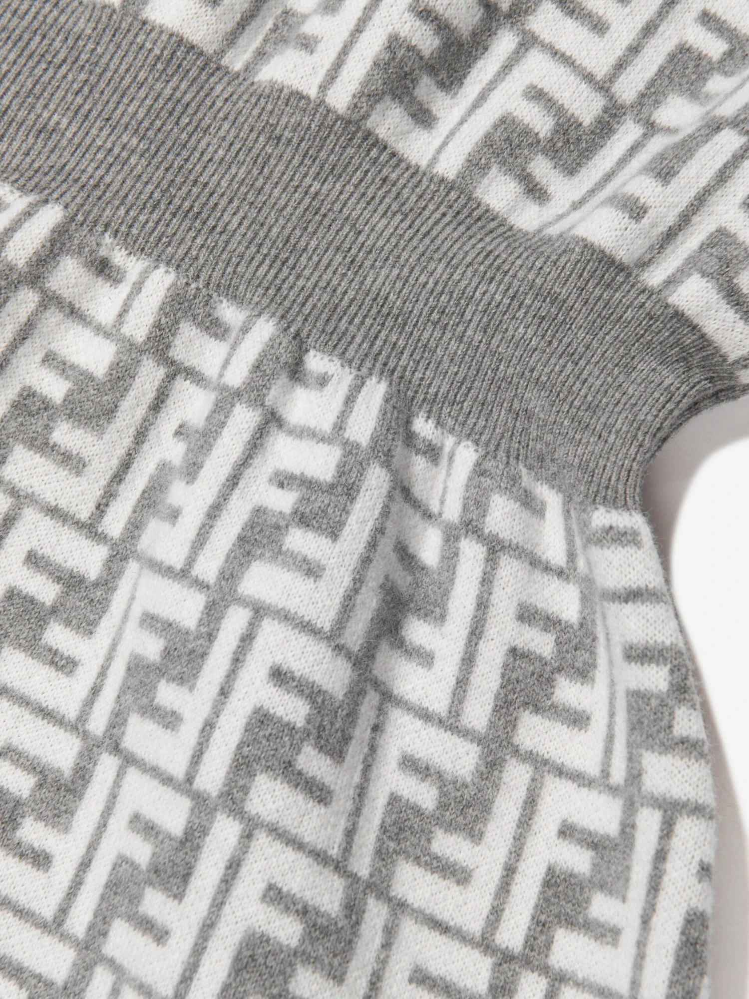 Girls Cashmere Hooded FF Dress 6 Girls Cashmere Hooded FF Dress - Image 4