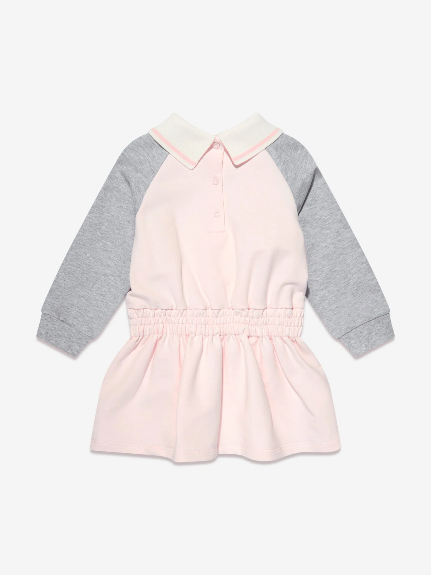 Baby Girls Sweater Dress In Pink 4 Baby Girls Sweater Dress In Pink - Image 2