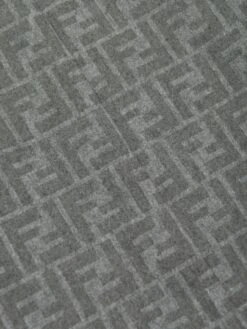 Girls FF Wool Dress In Grey -Monna Clothing Shop FENA3135 LIGHT GREY 4