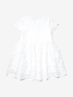 Guess Baby Girls Dress With Bloomers In White 16 Guess Baby Girls Dress With Bloomers In White -Monna Clothing Shop GUES4009 PURE WHITE 3