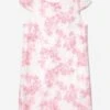 Guess Girls Cherry Blossom Lace Dress In White -Monna Clothing Shop GUES4039 CHERRY BLOSSOM PRINT 1