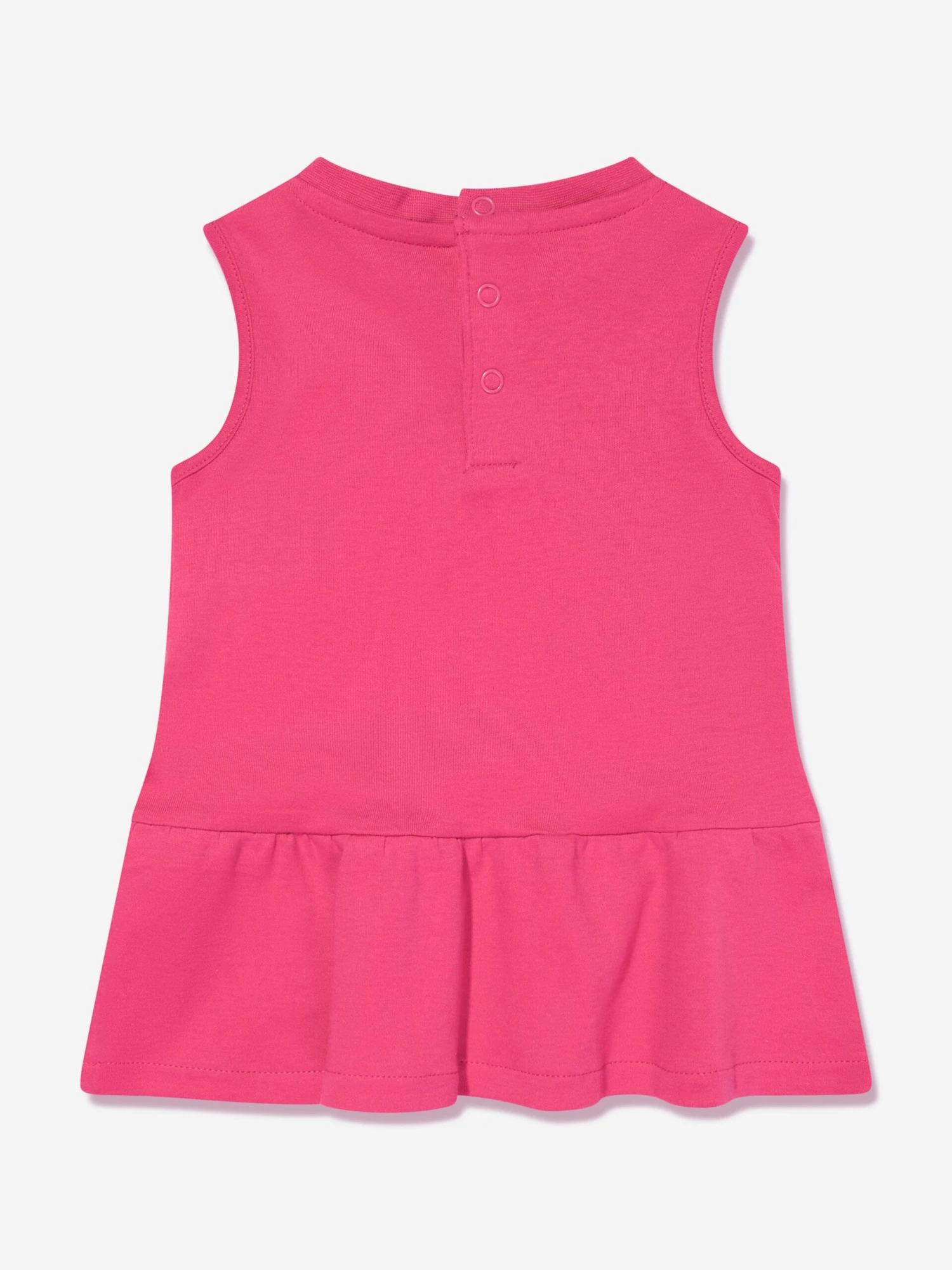 Guess Baby Girls Dress With Knickers In Pink 5 Guess Baby Girls Dress With Knickers In Pink - Image 3