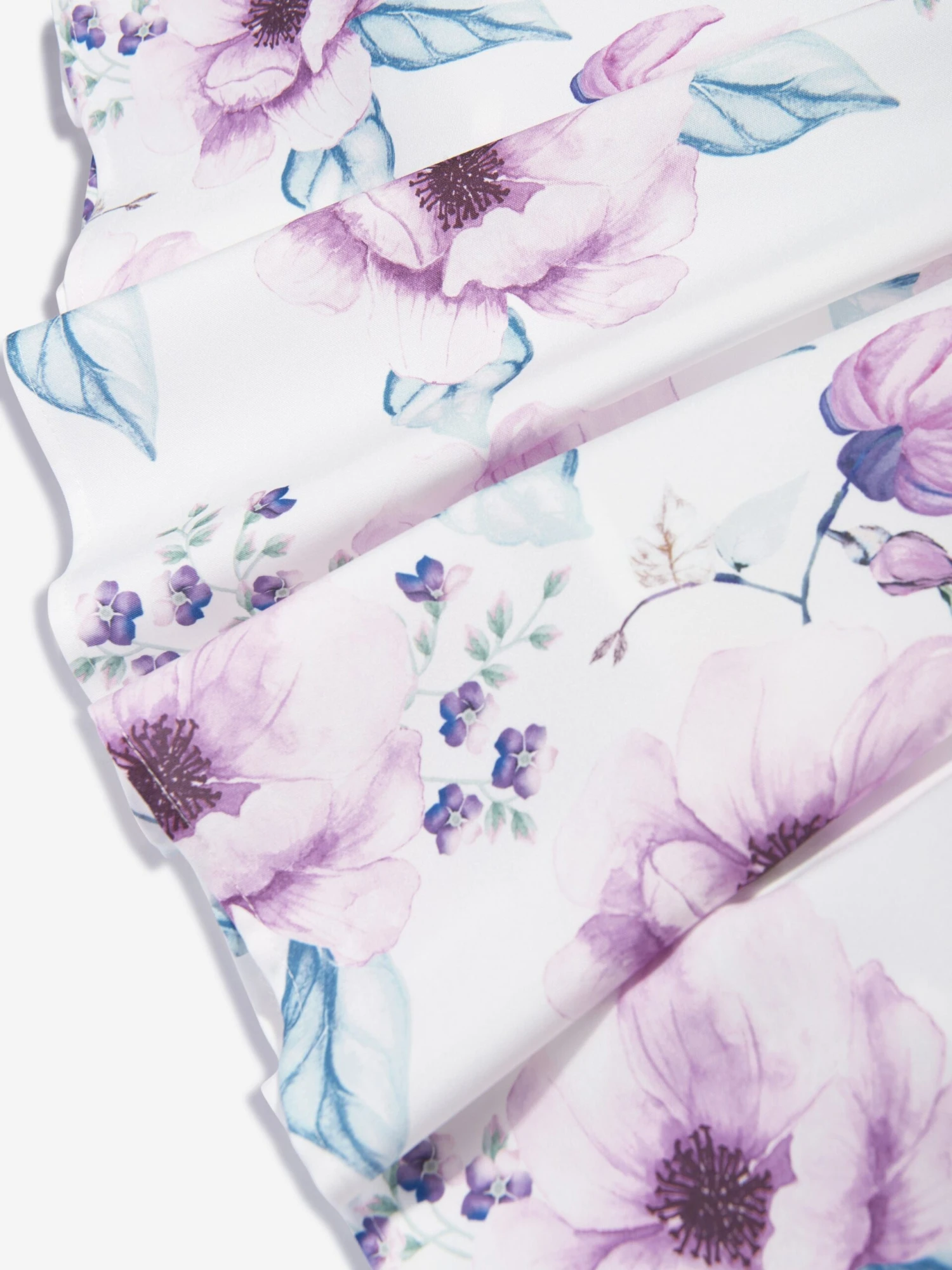 Girls Floral Printed A Line Dress In Pink 6 Girls Floral Printed A Line Dress In Pink - Image 4