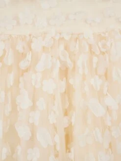 Girls Petals Dress In Yellow 12 Girls Petals Dress In Yellow -Monna Clothing Shop IAMS4007 PASTELYELLOW 3