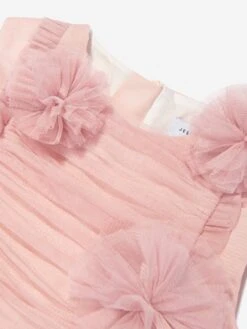 Girls Meadow Dress In Pink 8 Girls Meadow Dress In Pink -Monna Clothing Shop JESA4010 PINK 3