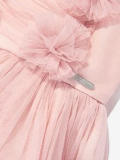 Girls Meadow Dress In Pink 9 Girls Meadow Dress In Pink -Monna Clothing Shop JESA4010 PINK 4