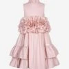 Girls Show Off Dress In Pink -Monna Clothing Shop JESA4011 PINK 1