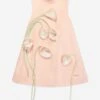 Girls Flora Dress In Pink -Monna Clothing Shop JESA4013 PINK 1