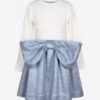 Girls Katlyn Dress In Blue 1 Girls Katlyn Dress In Blue -Monna Clothing Shop JESA4014 BLUE 1