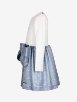 Girls Katlyn Dress In Blue -Monna Clothing Shop JESA4014 BLUE 3