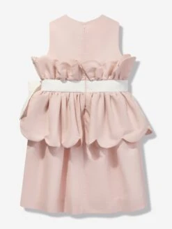 Girls Pavlova Occasion Dress In Pink -Monna Clothing Shop JESS4008 SOFT PINK 2