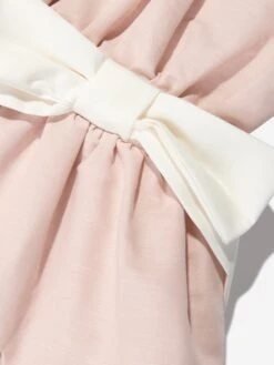 Girls Pavlova Occasion Dress In Pink -Monna Clothing Shop JESS4008 SOFT PINK 3