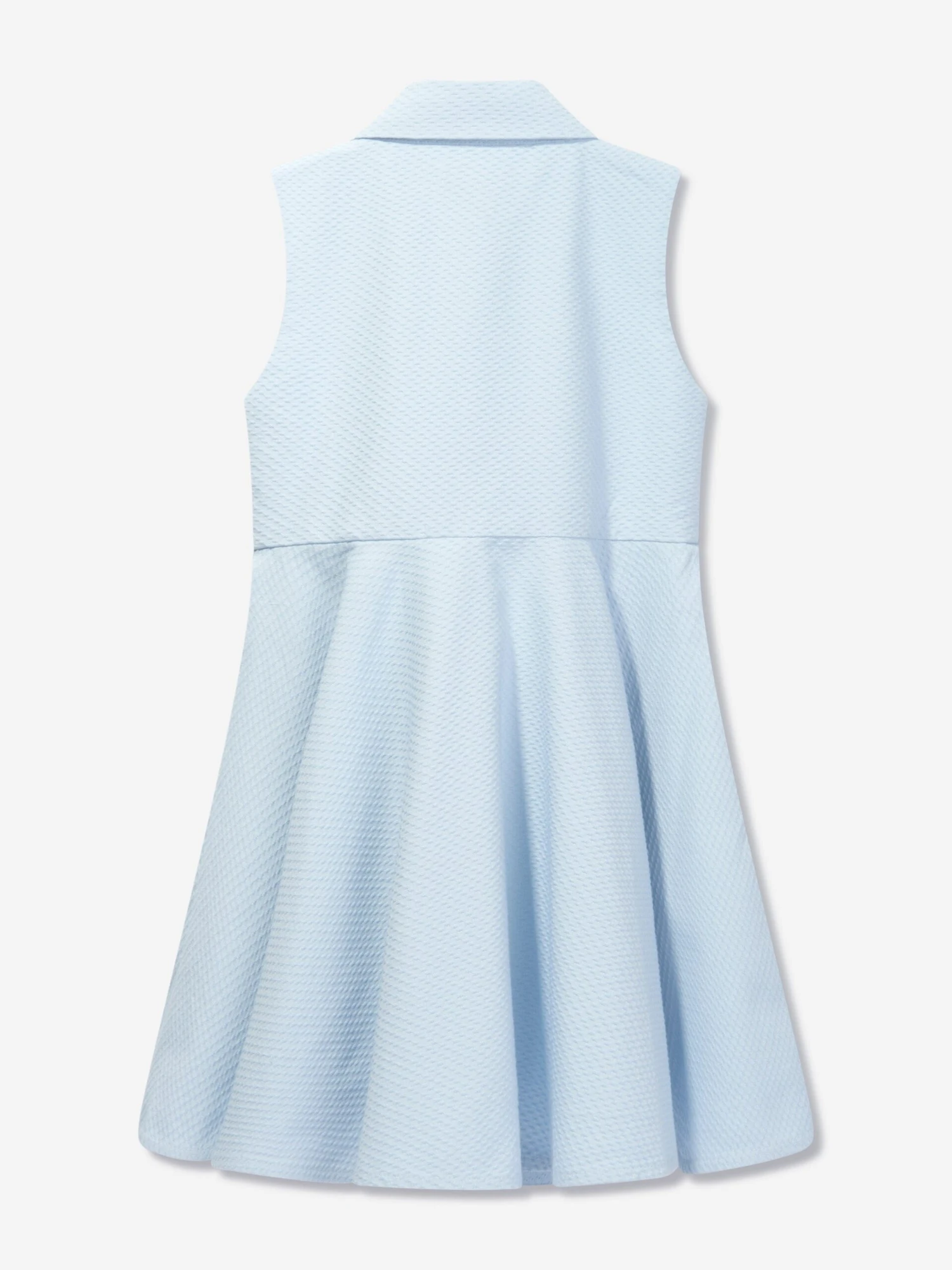 Girls Floral Shirt Dress In Blue 5 Girls Floral Shirt Dress In Blue - Image 3