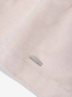 Girls Sleeveless Ruffle Dress In Pink -Monna Clothing Shop JESS4012 PINK JACQUARD 4