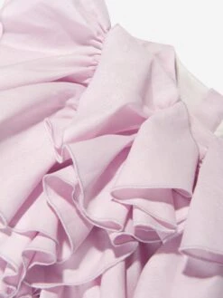 Girls Waterfall Dress In Purple 9 Girls Waterfall Dress In Purple -Monna Clothing Shop JESS4015 LILAC 4