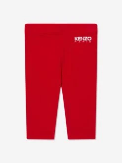 Kenzo Kids Baby Girls Dress And Leggings Set In Ivory -Monna Clothing Shop KENA3025 12P 4