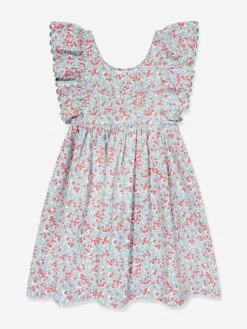 Girls Verbena Dress In Blue