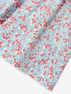 Girls Verbena Dress In Blue -Monna Clothing Shop KONS4094 BIBI BLUE 4