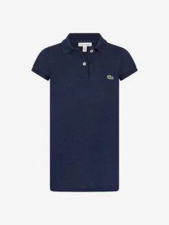 Girls Logo Pocket Polo Dress