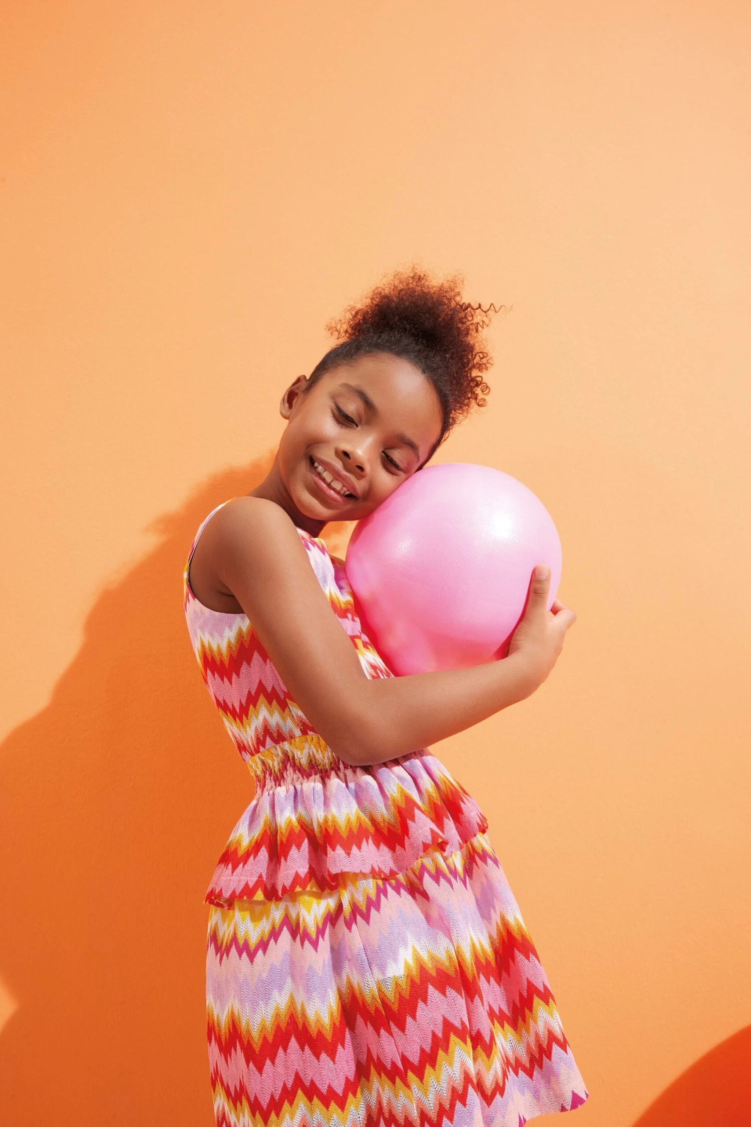 Missoni Girls Zigzag Woven Dress In Multicolour 4 Missoni Girls Zigzag Woven Dress In Multicolour - Image 2