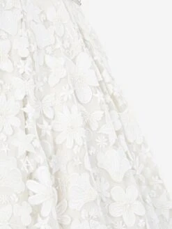 Girls Ariel Occasion Dress In Ivory 11 Girls Ariel Occasion Dress In Ivory -Monna Clothing Shop MAIA3010 IVORY 4