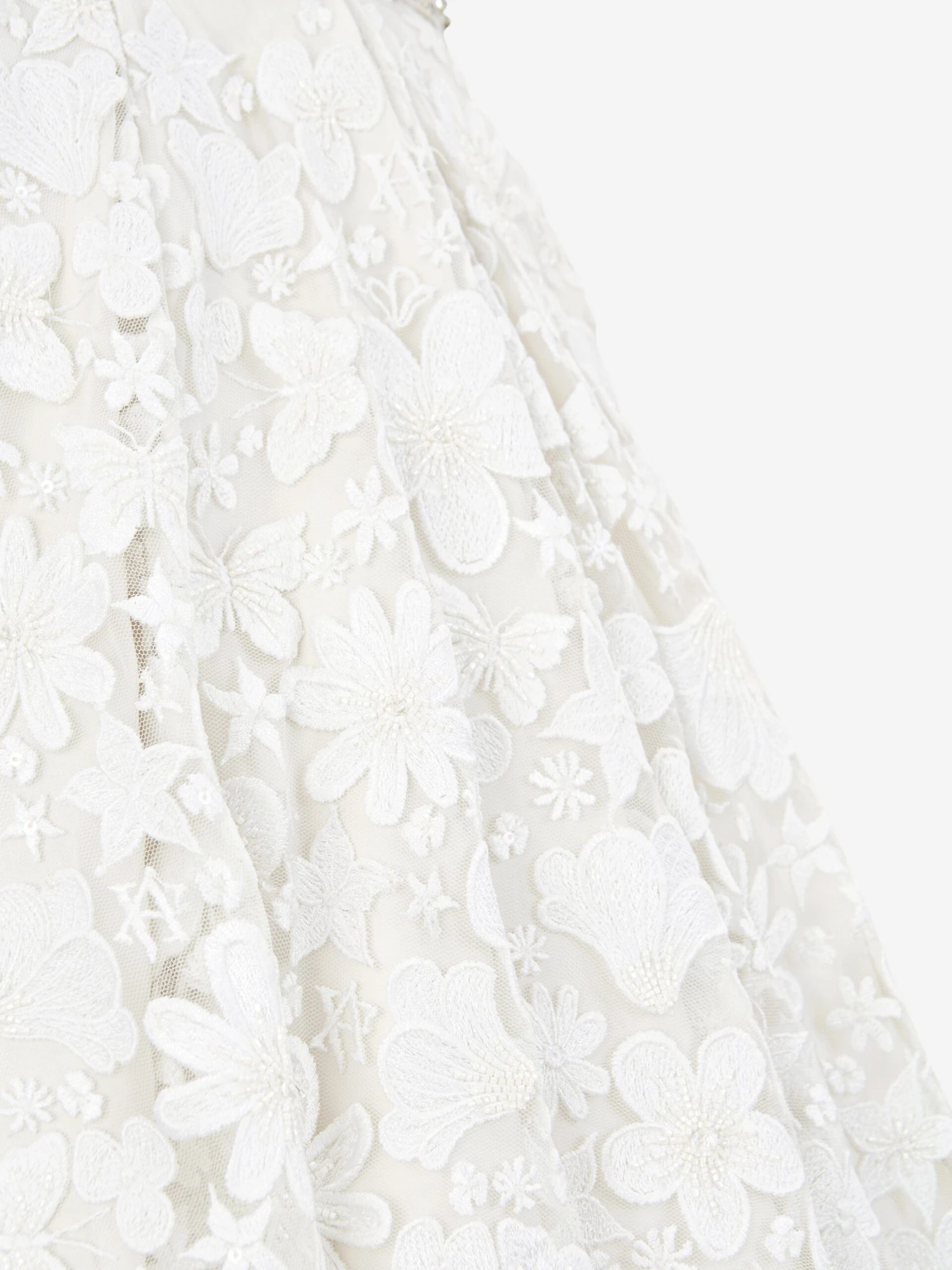 Girls Ariel Occasion Dress In Ivory 7 Girls Ariel Occasion Dress In Ivory - Image 5