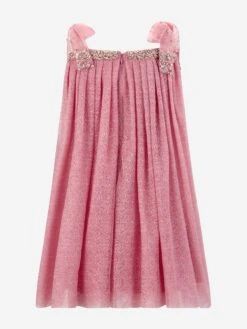 Girls Este Occasion Dress In Pink -Monna Clothing Shop MAIA3012 PINK 2