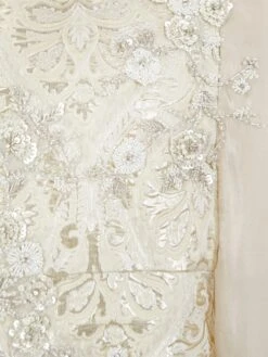 Girls Phoebe Occasion Dress In Gold -Monna Clothing Shop MAIA3015 GOLD 3