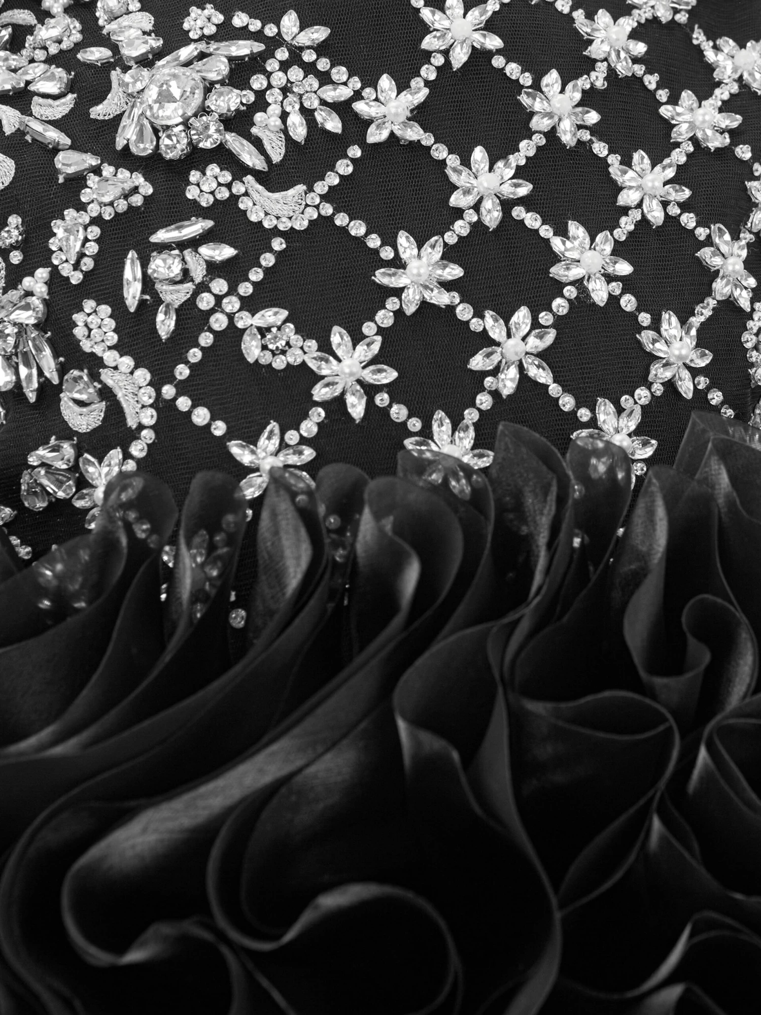 Girls Pomme Occasion Dress In Black 6 Girls Pomme Occasion Dress In Black - Image 4