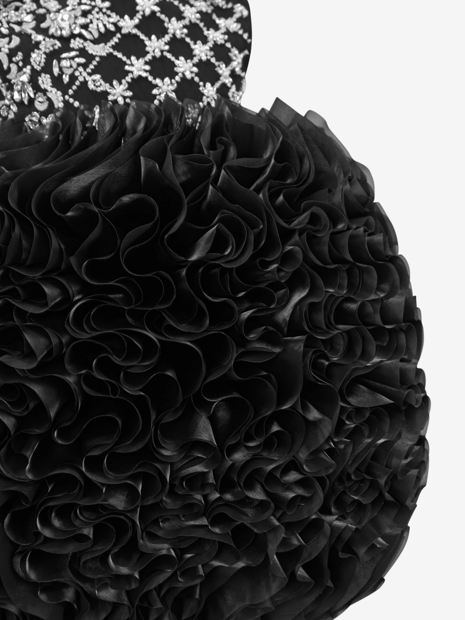 Girls Pomme Occasion Dress In Black 7 Girls Pomme Occasion Dress In Black - Image 5